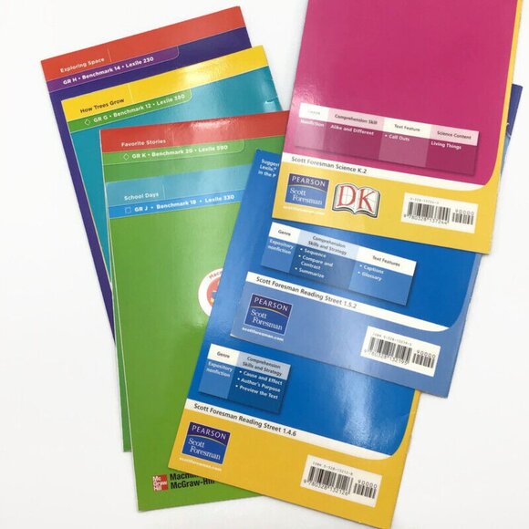 20 Classroom Readers Lot Homeschool Books Early Emergent Scholastic McGraw Hill - Picture 9 of 11